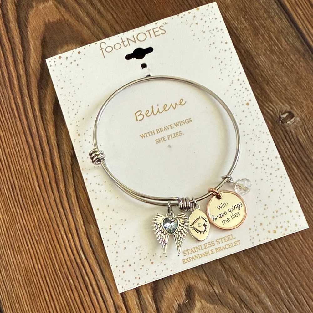 Footnotes “believe”  Bracelet